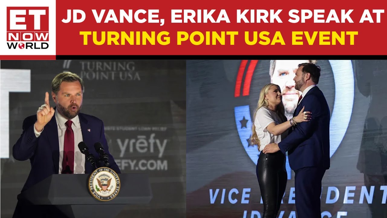 JD Vance, Erika Kirk Take Stage At Ole Miss Turning Point Event After ...
