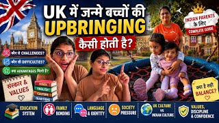 Uk born kids upbringing & challenges# Indian parenting in Europe# Indian parents life in abroad 