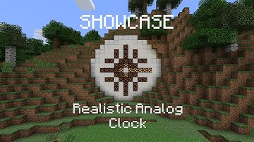 Realistic Analog Clock [Showcase] (Compact!)