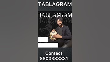 ONLINE TABLA CLASSES ALL PVER WORLD AVAILABLE NOW 😌 TABLAGRAM