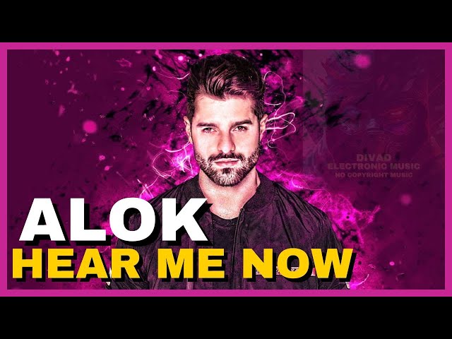 Alok & Bruno Martini Feat. Zeeba - Hear Me Now - Electronic Music - No  Copyright Music - YouTube