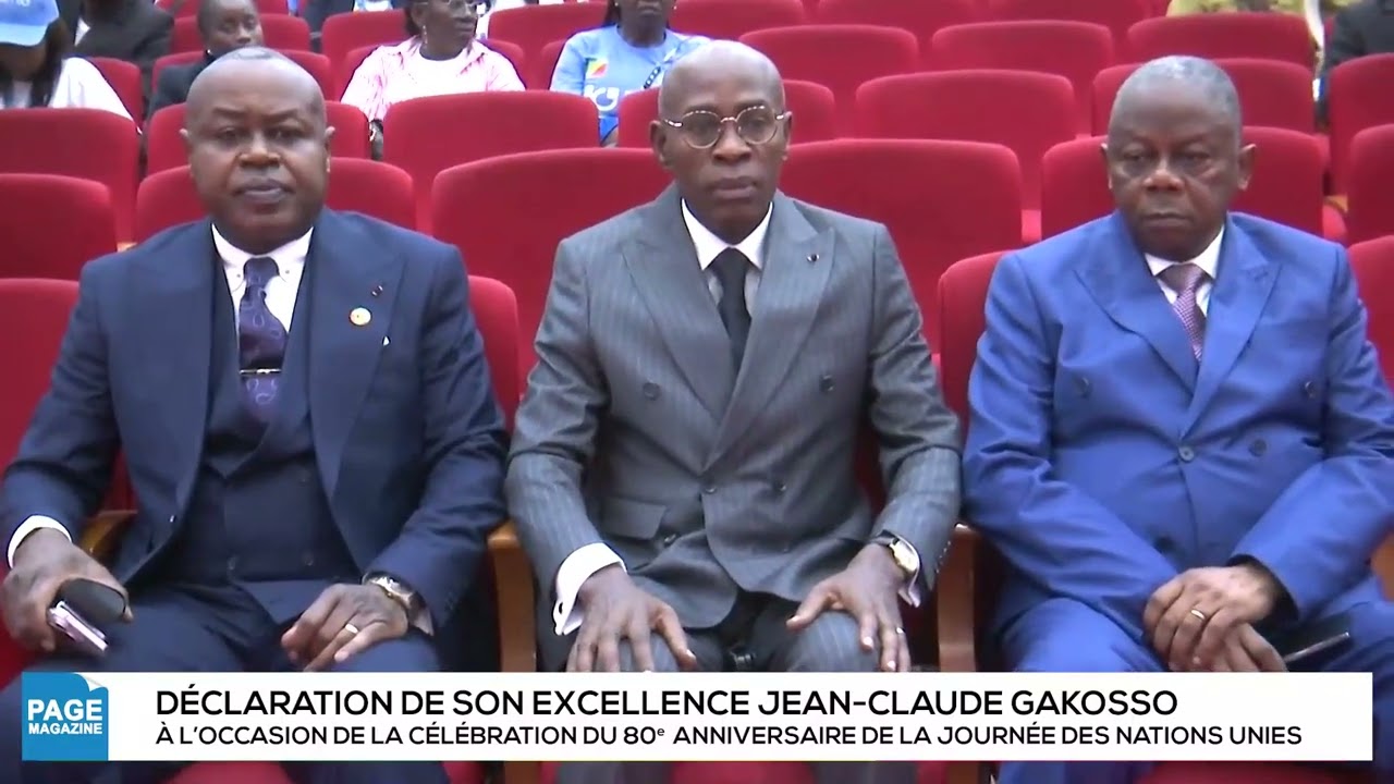 CELEBRATION DU 80e ANNIVERSAIREDE LA JOURNEE DES NATIONS UNIES CE 28 OCTOBRE 2025