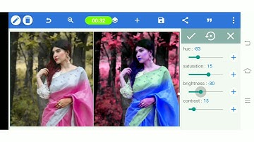 Editing Green Picture Background Color Change Tutorial PixelLab