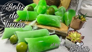 Bolis De Limon Quedan Como Nieve Receta Aquí