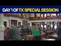 Lawmakers honor Texas flood victims in day one of special session