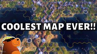 Welcome To The Coolest Map In Civ 6 - MUST TRY!!! (Deity Inca Civ 6)