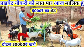 कम खर्च में बकरी पालन कैसे होता है इनसे सीखिए || Goat farming low cost model