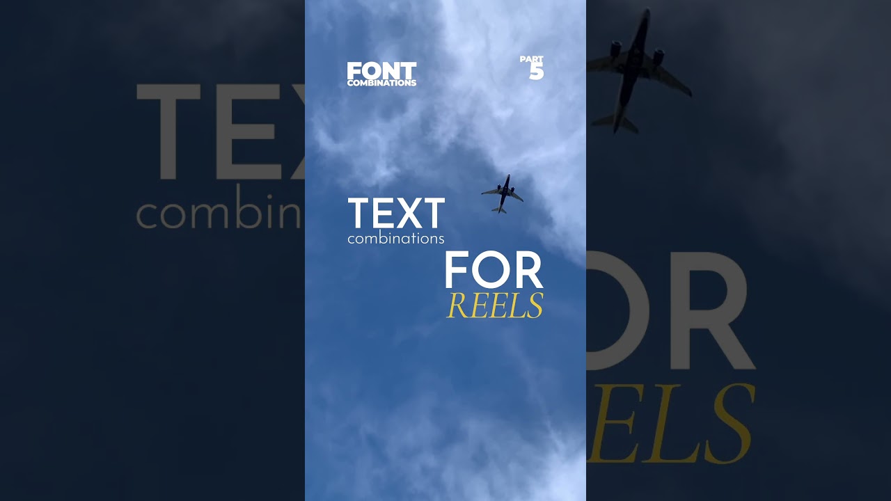 Fonts you can use on your next video