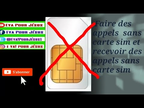 Vidéo: Comment Allumer Votre Téléphone Sans Carte SIM