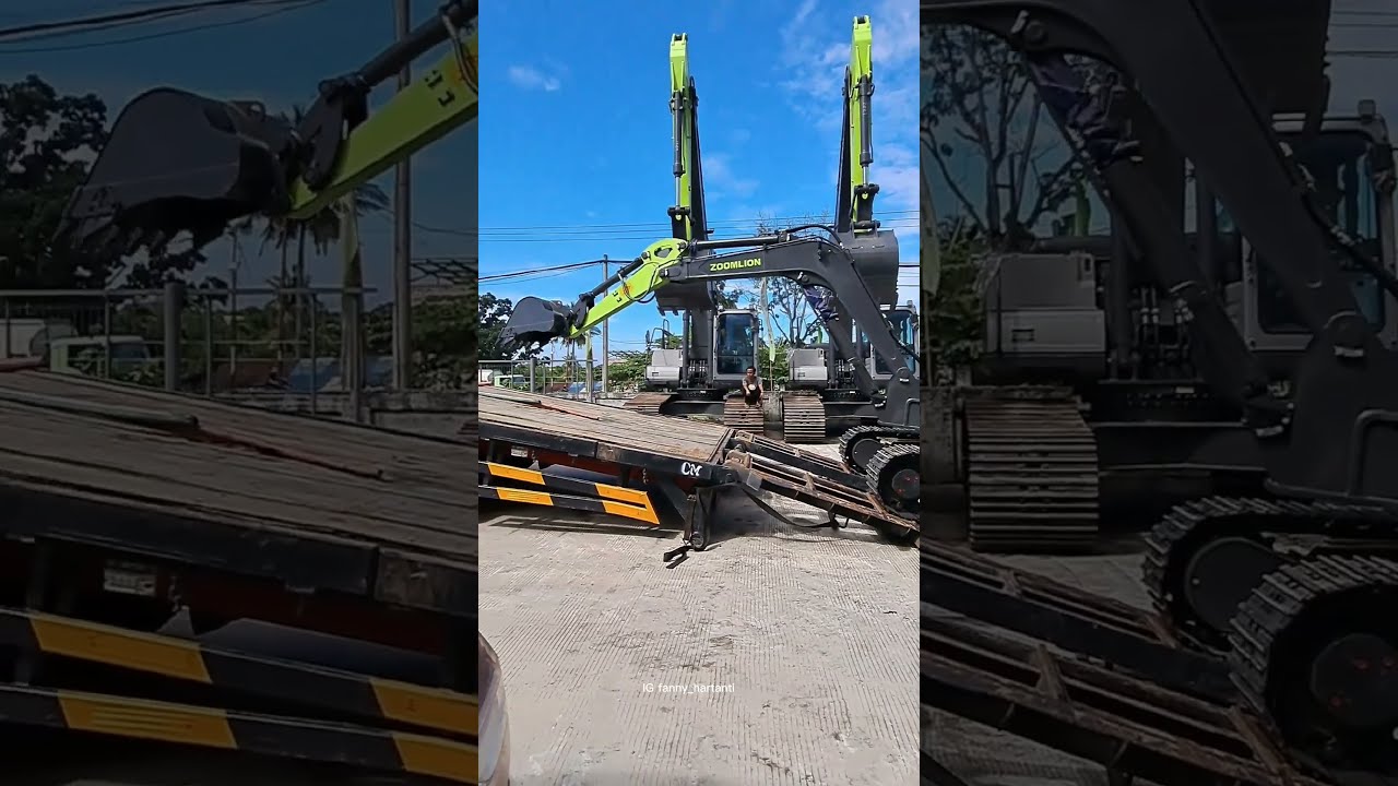 Delivery 2 x Zoomlion  ZE60E - 10 (Mini Excavator 6 ton)