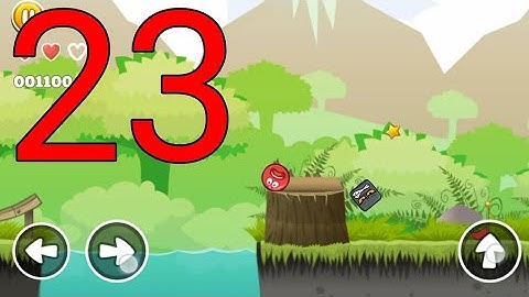 Red Ball Adventure Level 23 Android Walkthrough New Ball Bounce Games
