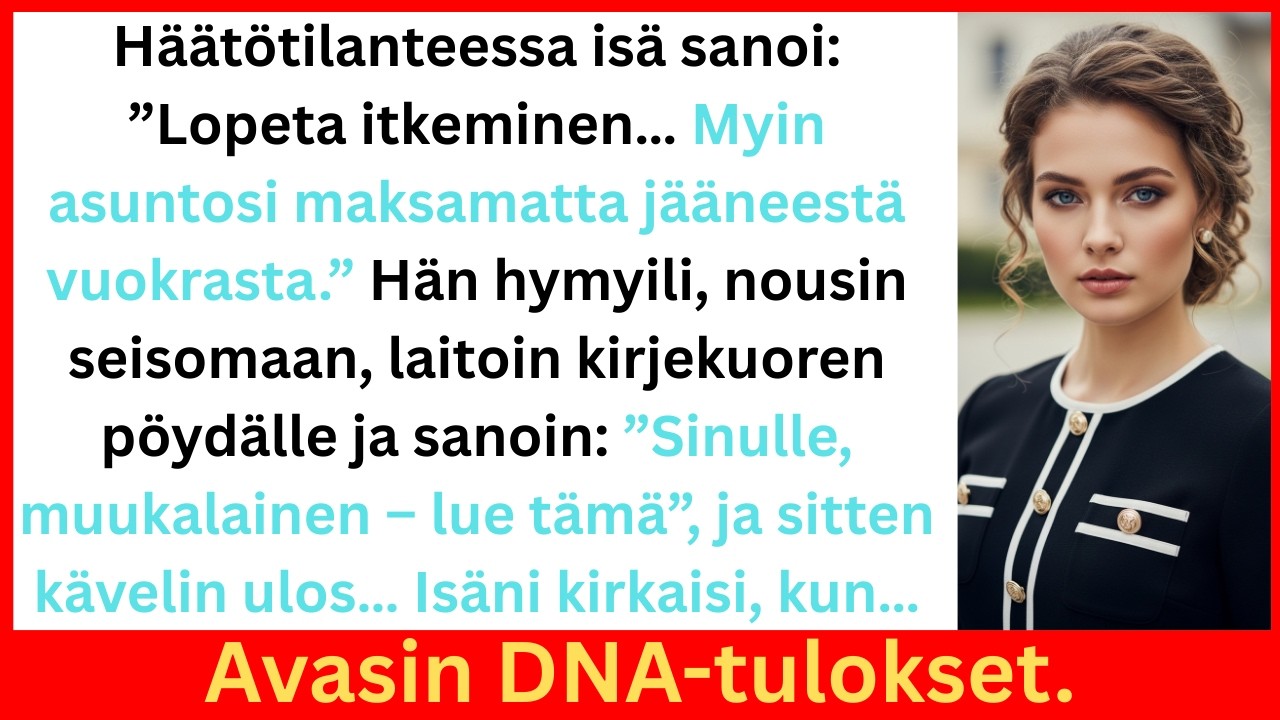 Isäni heitti laukkuni sateeseen. 