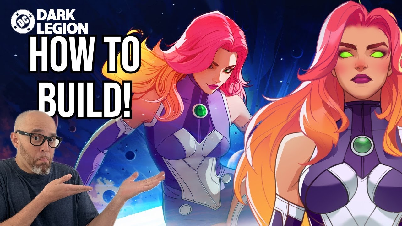 Best Starfire Build! How To Make Her Shine!? | DC: Dark Legion