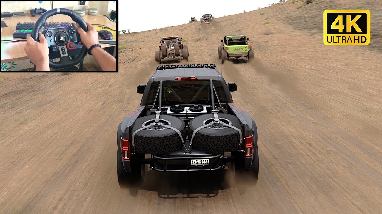 1000HP DEBERTI F150 Truck VS Unlimited Offroad Cars | Forza Horizon 5 (Logitech G29)