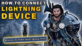 How to Connect the Broken Ancient Lightning Device | Ancient Barrier Quest ► Crimson Desert