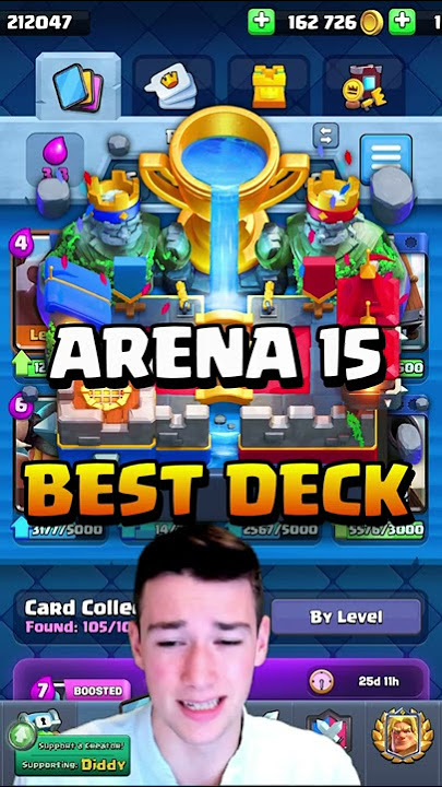 TOP 3 BEST DECKS for ARENA 14-15 to PUSH TROPHIES FAST!🏆 (5 PRO