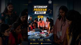 Day 1 – Robotics Internship Program | Hands-On Training & Learning Experience | AJU ED Solutions