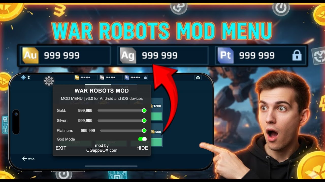 War Robots Hack Unlimited Gold and Silver Working Now YouTube