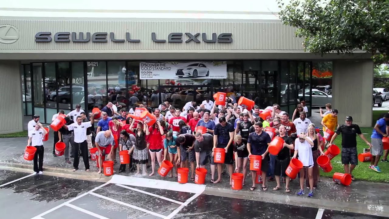 Sewell Automotive Dallas Area Stores Als Ice Bucket Challenge
