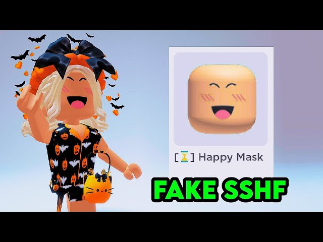 NOVA HAPPY FACE POR APENAS 25 ROBUX? 😋 