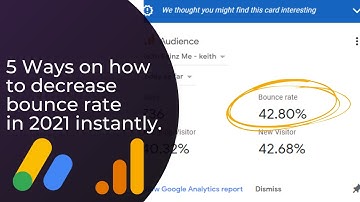 5 Ways on how to decrease bounce rate in 2021 instantly.