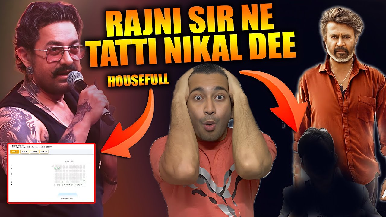 Coolie Storms Box Office! Every Show HOUSE FULL Before Release- COOLIE