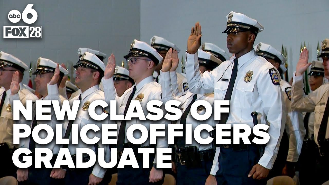 New class of police officers graduates as city addresses public safety