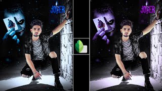 Joker Photo Editing | Snapseed Photo Editing Tutorial 2021 | Add Joker Background In Your  Photo | screenshot 1