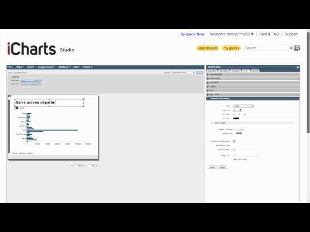 icharts software demo