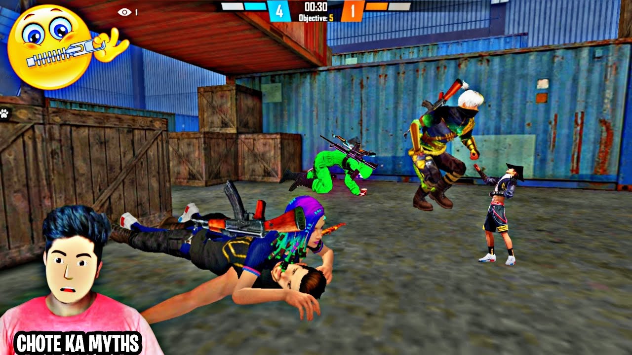 CHOTE KA MYTHS IN FF BATTLEGROUND EP-42 || 24K GOLDN-MOOD FREEFIRE HIGHLIGHTS