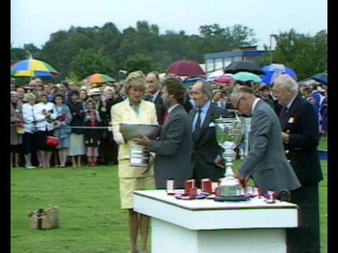 Prince Charles plays polo at Windsor