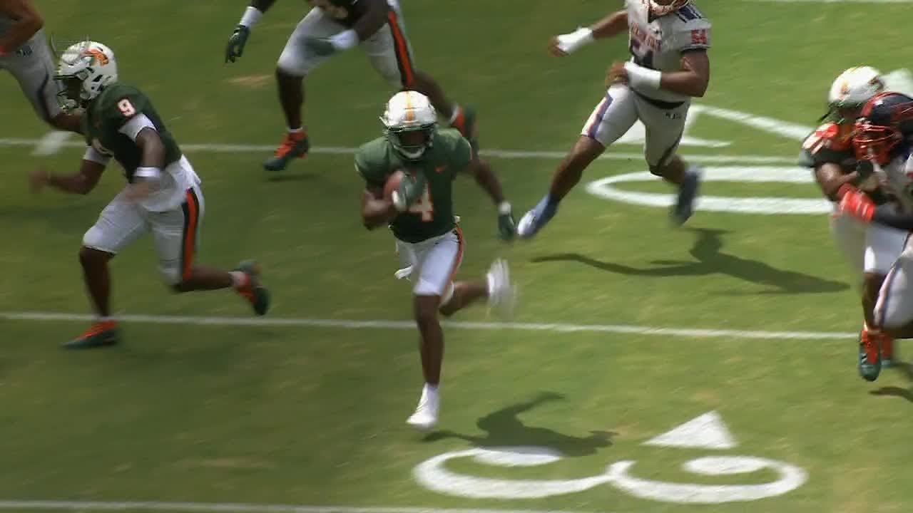 OPENING KICKOFF RETURN 🤯 FAMU RUNS IT BACK VS. JACKSON STATE ESPN