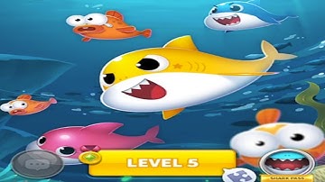 Baby Shark Blast - All Levels Gameplay Android/iOS HD (Level-5) #Shorts