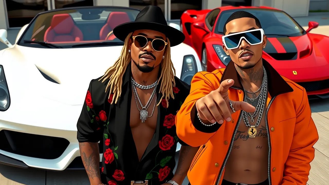 Free Kid Ink X Chris Brown Type Beat "West Coast Ferrari Girl" RnBass Instrumental | G-Town Beats