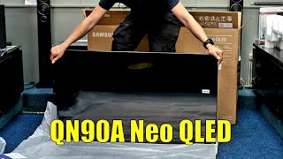 QN90A Samsung Neo QLED 2021 Unboxing, Setup and 4K HDR Demos