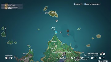 How to get to the mechanical array boss in Inazuma|Genshin impact