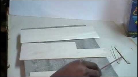 How to Build Scale WOODEN Structures part 1