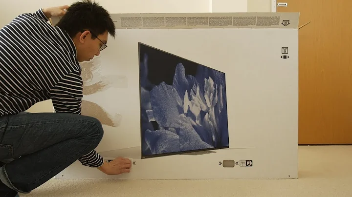 Sony AF8/ A8F OLED TV Unboxing + Picture Settings