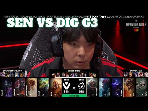 SEN vs DIG Game 3 | LCS 2026 Summer Split Week 1 Day 1 | Sentinels vs Dignitas G3