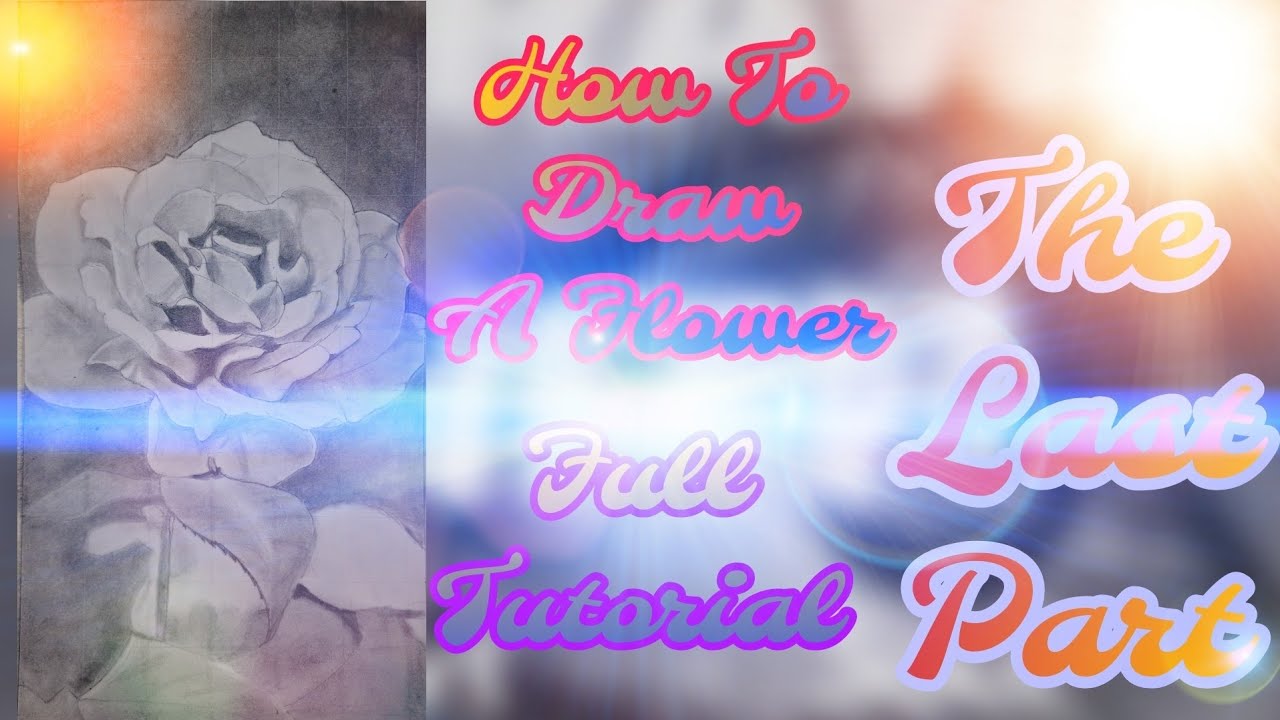 How To Draw A Flower//Full Tutorial//@ArtSoul 