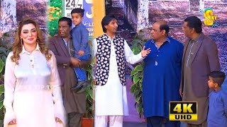 Agha Majid and Khushboo | Amanat Chan | Imran Shoki | New 4k Stage Drama 2021 | Comedy Clip 2021