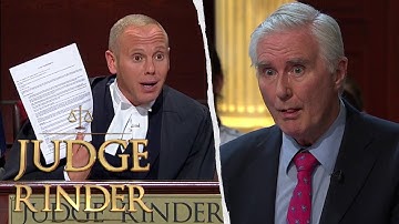 Man Learns a Shocking Discovery About His Downloaded Contract Template! | Judge Rinder