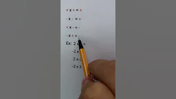 قاعدة سهلة لحساب الإشارات السالبة والموجبة الرياضيات Maths السالب الموجب Mathematics Shorts 