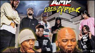 BETTER THAN XXL! AMP FRESHMAN CYPHER 2023 | POPS REACTION!!!!!!