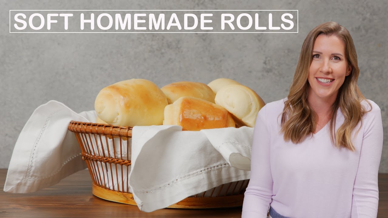 Soft and Light Homemade Rolls
