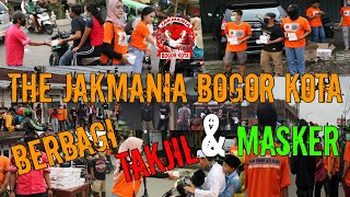 JAKMANIA BERBAGI TAKJIL DAN MASKER | JAKMANIA BOGOR KOTA