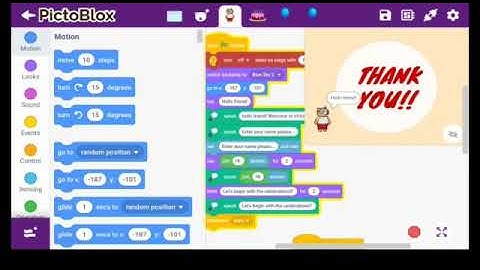 codeavour 2021-Team  New Era Girls -Al -virtual  Birthday  celebration - picto blox App