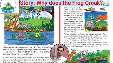 Class Five English Unit 25. English For Today. Why does the Frog Croak?
