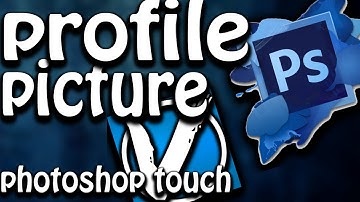 How to make a profile picture with photoshop touch