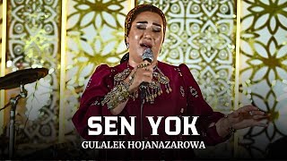 Gülälek Hojanazarowa - Sen Ýok | Türkmen Aýdymlar 2024 | Janly Ses | Live Performance